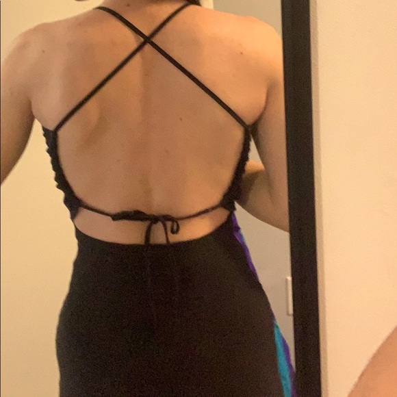 H&M Black Dress with Pink Butterfly - Picture 2 of 6